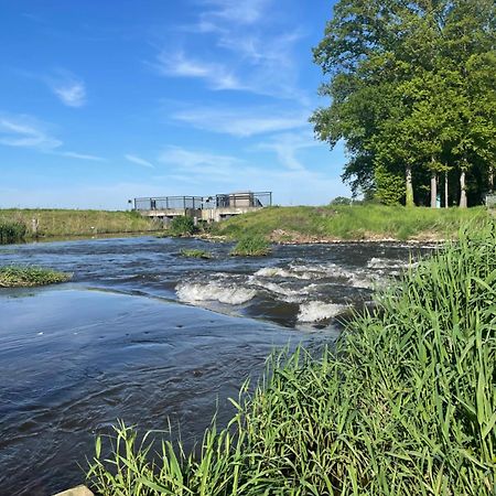 Ferienhaus Direkt An Der Hase Quakenbrück Esterno foto